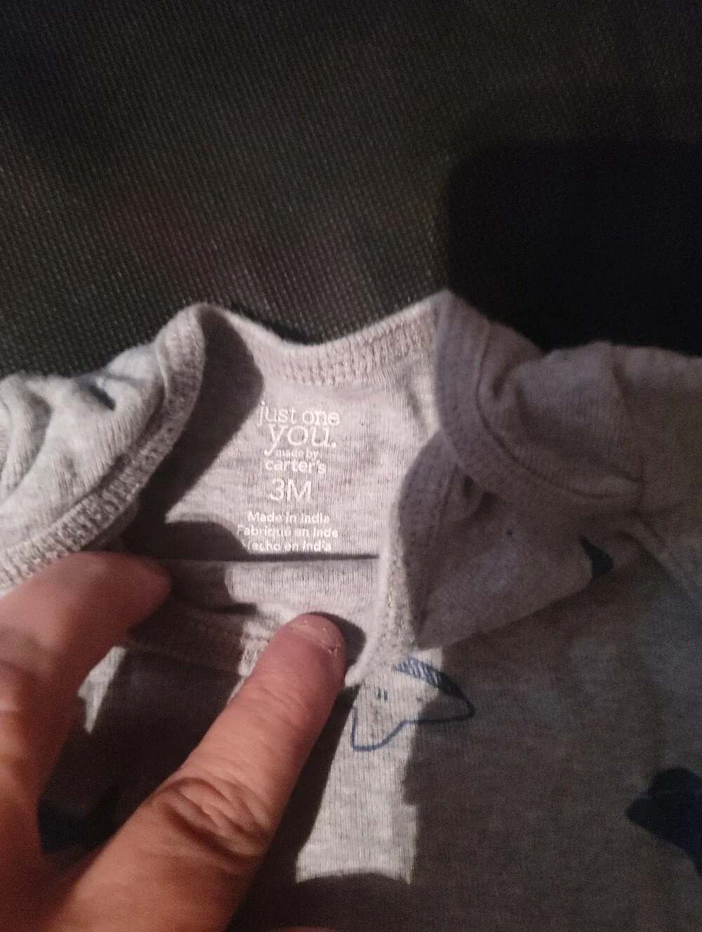 Carters light gray